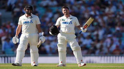 New Zealand's Henry Nicholls (AP photo) Henry Nicholls and Rachin Ravindra power New Zealand to 352-run lead over England after Day 3