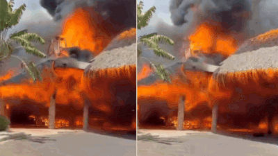 Watch: Fire engulfs beach hotel in Dominican Republic; 1 killed, 1,700 evacuated