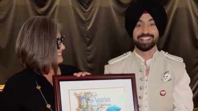 Diljit Dosanjh gets honoured with 'Diljit Dosanjh Day' by Los Angeles city council; singer calls it a special moment
