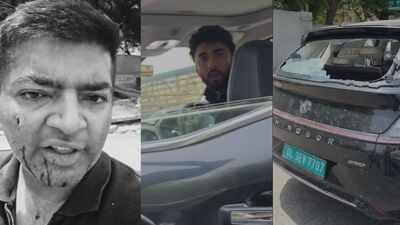 A Delhi resident was injured after two men allegedly chased his car from Sohna Road to Rajiv Chowk, surrounded his vehicle at a traffic signal and smashed its windscreen and side windows following a dispute over overtaking on Saturday. ‘Didn’t give way, so they attacked me’: BBA students chase Delhi man’s car, beat him up, smash windows