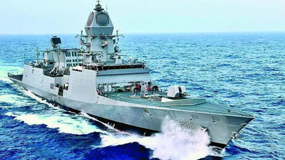 Indian Navy is scheduled to commission three indigenously-built frontline platforms PM Modi to commission 2 warships into Navy