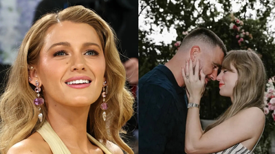 Taylor Swift's bond with Blake Lively reportedly took a turn ahead of her wedding to Travis Kelce.(Image via Getty Images) "This was her worst nightmare": Taylor Swift's bond with Blake Lively reportedly took a turn ahead of her wedding to Travis Kelce