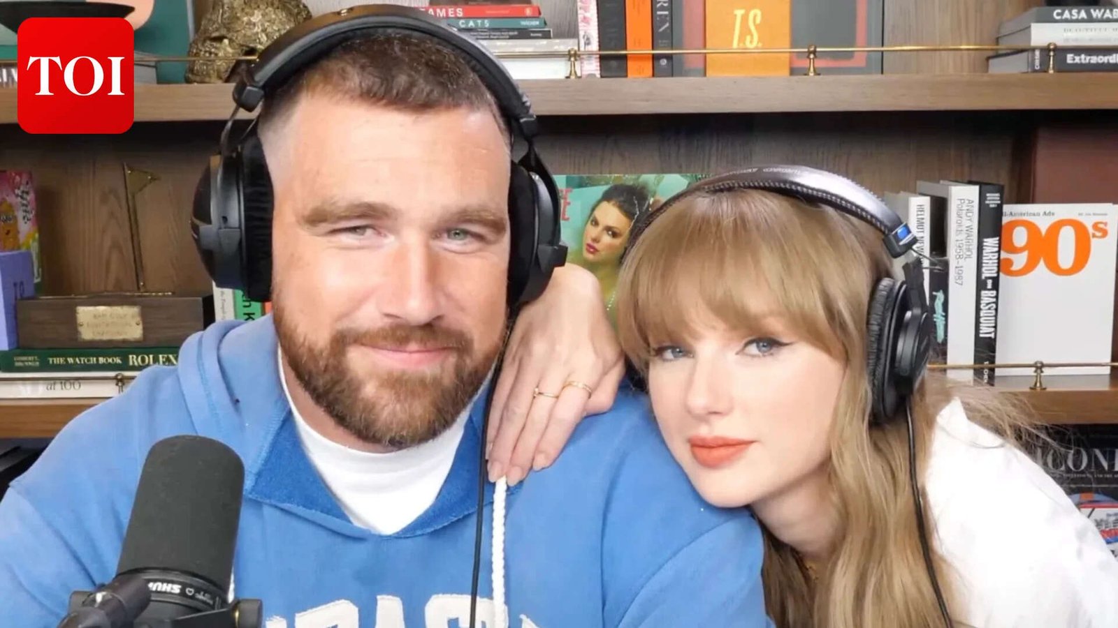 Taylor Swift and Travis Kelce
