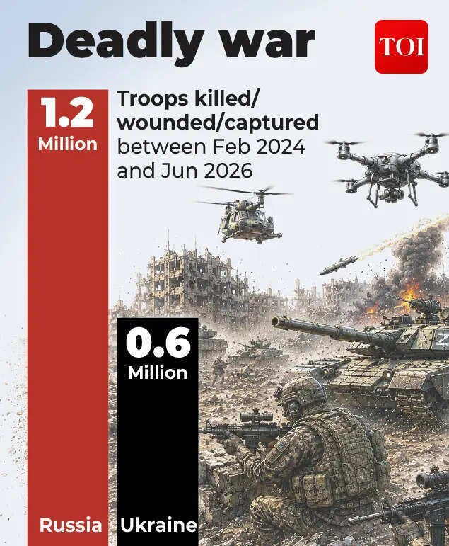 The deadly cost of war.