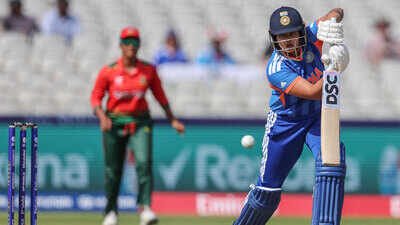 Women’s T20 World Cup: Shafali Verma fires India past Bangladesh to keep semifinal hopes alive