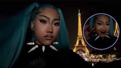 North West stuns in facial piercings and blue hair at Paris Fashion Show 2026; steals spotlight with edgy aesthetics