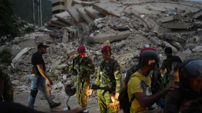 Venezuela quake: Race against time as rescuers battle rubble to find survivors; death toll tops 1400