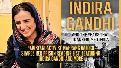 'Books are a source of support': Pakistani activist Mahrang Baloch shares her prison reading list, featuring Indira Gandhi and more