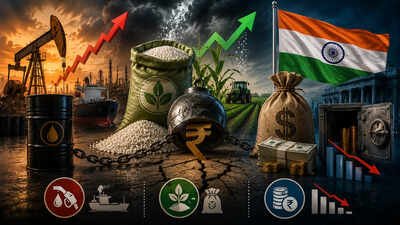 Why are these 3Fs so important? How do they add to pressure on India’s growth story? We decode: (AI image) Explained: Layman’s guide to India’s 3Fs stress - why fuel, fertilisers and forex are so important right now