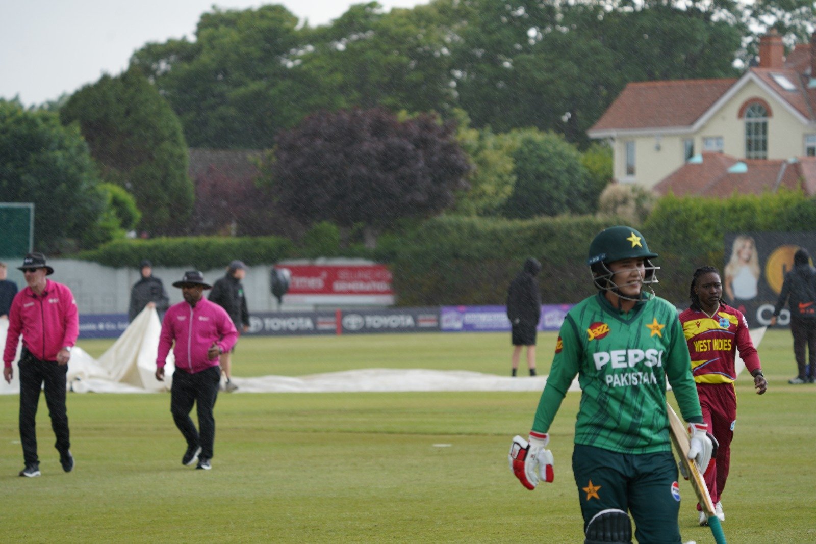Pakistan's lead-up to the World Cup marred by rain as West Indies win the Ireland tri-series