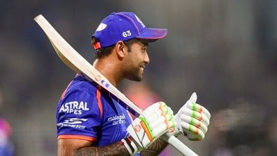 Suryakumar Yadav is not throwing in the towel! (ANI Pic Service) Suryakumar Yadav is not throwing in the towel! (ANI Pic Service)
