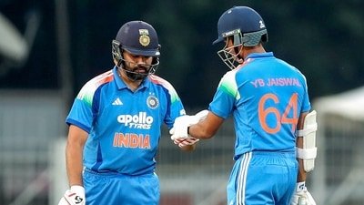 Yashasvi Jaiswal revealed Rohit Sharma's valuable advice, which helped him in a tough phase during the match. (ANI Pic Service)