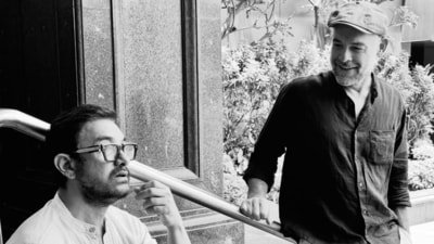 Aamir Khan reunites with Paul Blackthorne ahead of Lagaan's 25th anniversary, Aamir Khan reunites with Paul Blackthorne ahead of Lagaan's 25th anniversary,