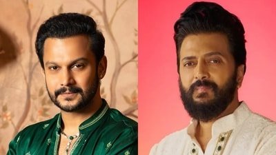 Adinath Kothare and Riteish Deshmukh (Photos: Instagram)