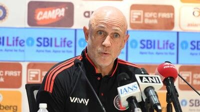 Afghanistan head coach Richard Pybus. (Keshav Singh/Hindustan Times)