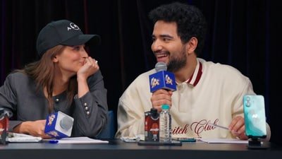 Alia Bhatt's Cannes moment becomes a joke on India's Got Latent season 2. (Netflix/Youtube) Alia Bhatt's Cannes moment becomes a joke on India's Got Latent season 2. (Netflix/Youtube)