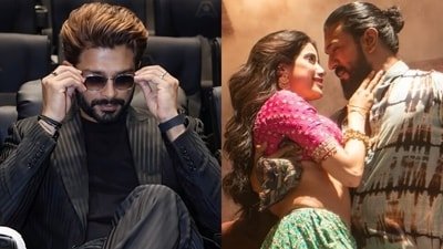 Allu Arjun was all praise for Ram Charan and Janhvi Kapoor's Peddi.