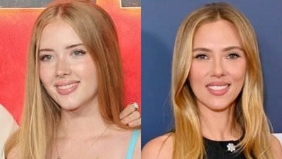 Amy Adams' daughter looks so much like Scarlett Johansson.