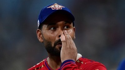 Rishabh Pant never looked at ease during his time at Lucknow Super Giants (REUTERS)