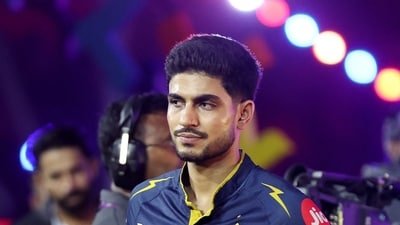 Shubman Gill reacts after losing the IPL 2026 final against RCB. (REUTERS)