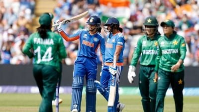 India defeated Pakistan in the Women's T20 World Cup on Sunday. (REUTERS)