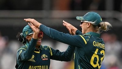 Australia defeated South Africa in the Women's T20 World Cup on Saturday. (AFP) Australia defeated South Africa in the Women's T20 World Cup on Saturday. (AFP)