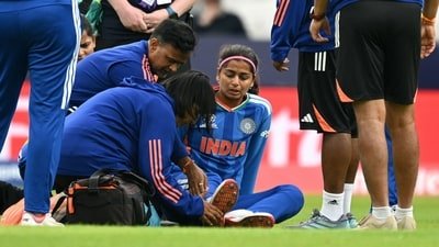 Shreyanka Patil has been ruled out of the T20 World Cup. (AFP)