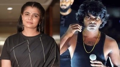 Chinmayi Sripaada spoke out against poilitical parties platforming rapper Vedan. Chinmayi Sripaada spoke out against poilitical parties platforming rapper Vedan.