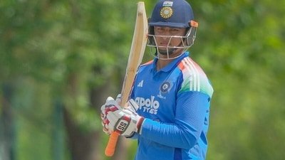Vaibhav Sooryavanshi didn't play the first T20I against Ireland. (SLC)