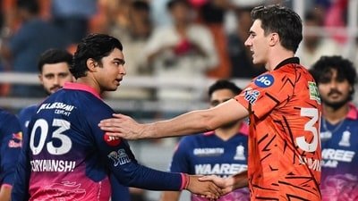 Pat Cummins in awe of IPL sensation Vaibhav Sooryavanshi after record-breaking season. (ANI Pic Service)