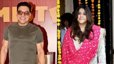 Ram Kapoor and Ektaa Kapoor seem to have buried the hatchet. Ram Kapoor and Ektaa Kapoor seem to have buried the hatchet.