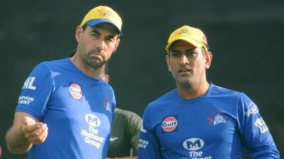 Stephen Fleming and MS Dhoni for Chennai Super Kings. (X Images) Stephen Fleming and MS Dhoni for Chennai Super Kings. (X Images)