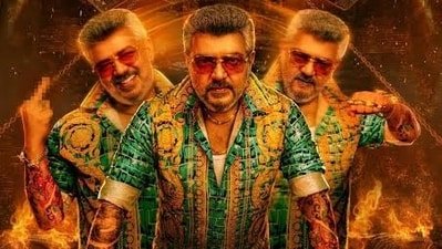 Ajith Kumar in a still from Adhik Ravichandran's Good Bad Ugly. Ajith Kumar in a still from Adhik Ravichandran's Good Bad Ugly.