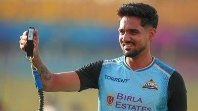Gurnoor got his maiden India call-up for the Afghanistan Test. (PTI)