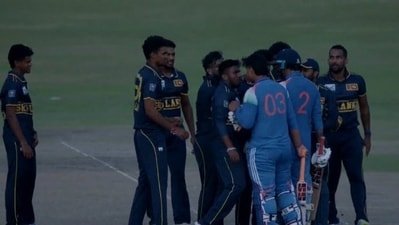 Sri Lanka A beat India A in Super Over Sri Lanka A beat India A in Super Over