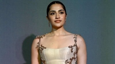 Indian actress Rukmini Vasanth attends the Indian National Cine Academy Awards in Mumbai on April 16, 2026. (Photo by SUJIT JAISWAL / AFP) (AFP) Indian actress Rukmini Vasanth attends the Indian National Cine Academy Awards in Mumbai on April 16, 2026. (Photo by SUJIT JAISWAL / AFP) (AFP)