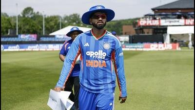 In his first outing as India skipper, glimpses of Shreyas Iyer’s strategic outlook could be seen although they were upset by Ireland (BCCI / X)