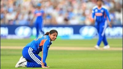 India's Harmanpreet Kaur looks on during the ICC Women's T20 World Cup. (AP)