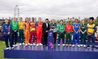 ICC chairman Jay Shah at the launch of the 2026 Women's T20 World Cup trophy ICC chairman Jay Shah at the launch of the 2026 Women's T20 World Cup trophy