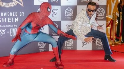 Jackie Shroff arrived at C.O.R.E- Culture of Real Experiences