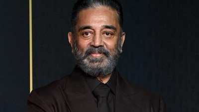 Kamal Haasan spoke about his association with a 94-year-old filmmaker. (AFP)