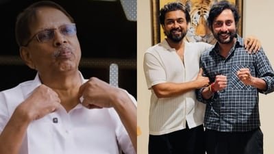 Distributor Tiruppur Subramaniam slams RJ Balaji over Karuppu delayed release. Distributor Tiruppur Subramaniam slams RJ Balaji over Karuppu delayed release.