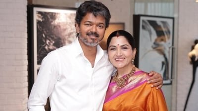 Khushbu Sundar has been vocal in her fondness for Tamil Nadu Chief Minister Vijay.