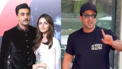 Ranbir Kapoor cheers for Alia Bhatt's Alpha. Ranbir Kapoor cheers for Alia Bhatt's Alpha.