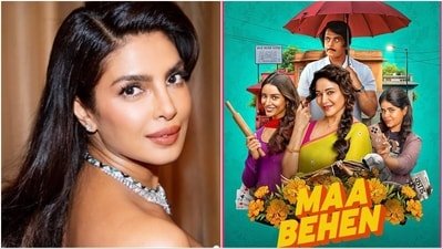 Priyanka Chopra praises Madhuri Dixit, Triptii Dimri and Dharna Durga's film Maa Behen. Priyanka Chopra praises Madhuri Dixit, Triptii Dimri and Dharna Durga's film Maa Behen.