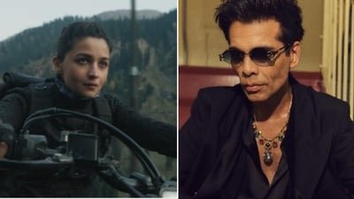Karan Johar cheers for Alia Bhatt's Alpha.