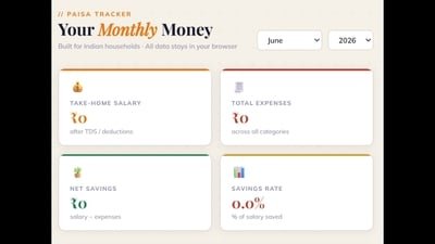 Money Tracker created using Claude AI. (Claude AI)