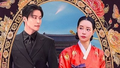 Lim Ji Yeon and Heo Nam Jun from the poster of My Royal Nemesis. (SBS) Lim Ji Yeon and Heo Nam Jun from the poster of My Royal Nemesis. (SBS)