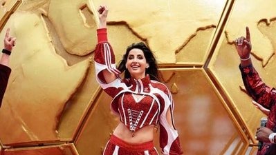 At the FIFA Club World Cup 2026 opening ceremony, Nora Fatehi performed Siir Siir, celebrating her return after four years. At the FIFA Club World Cup 2026 opening ceremony, Nora Fatehi performed Siir Siir, celebrating her return after four years.