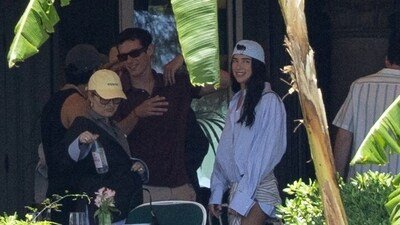 Dua Lipa and actor Callum Turner landed in Sicily to host an extravagant three-day wedding celebration, Italy, days after quietly tying the knot in London. REUTERS/Igor Petyx (REUTERS)